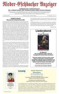 Ausgabe 22. September 2023