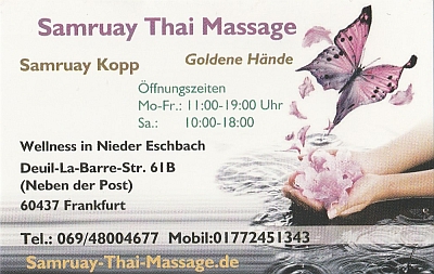 Samruay Thai-Massage
